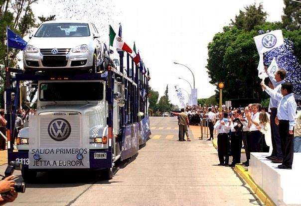 Puebla, Mexiko: Startschuss für den Export des neuen Jetta.